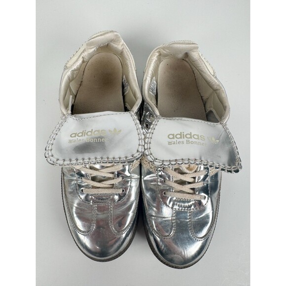 Authentic Adidas Samba Wales Bonner Silver Metallic Men\'s Size US 10.5 main image 4